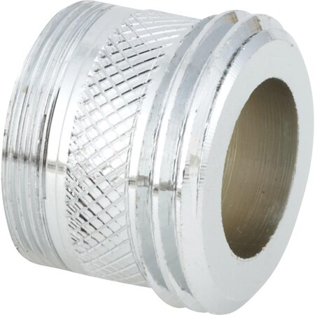 All-Source 55/64in. -27 Male Faucet to 3/4in. Male Hose Faucet Adapter, Low Lead W-1146LF
